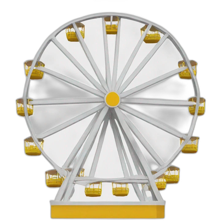 White ferris wheel emoji