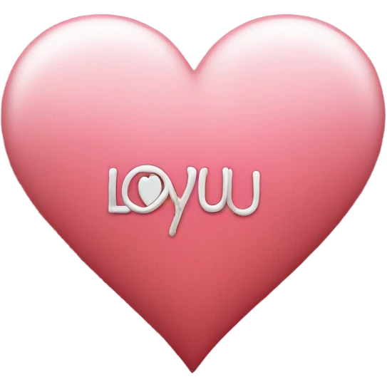 I love you emoji