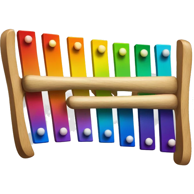 rainbow Xylophone emoji