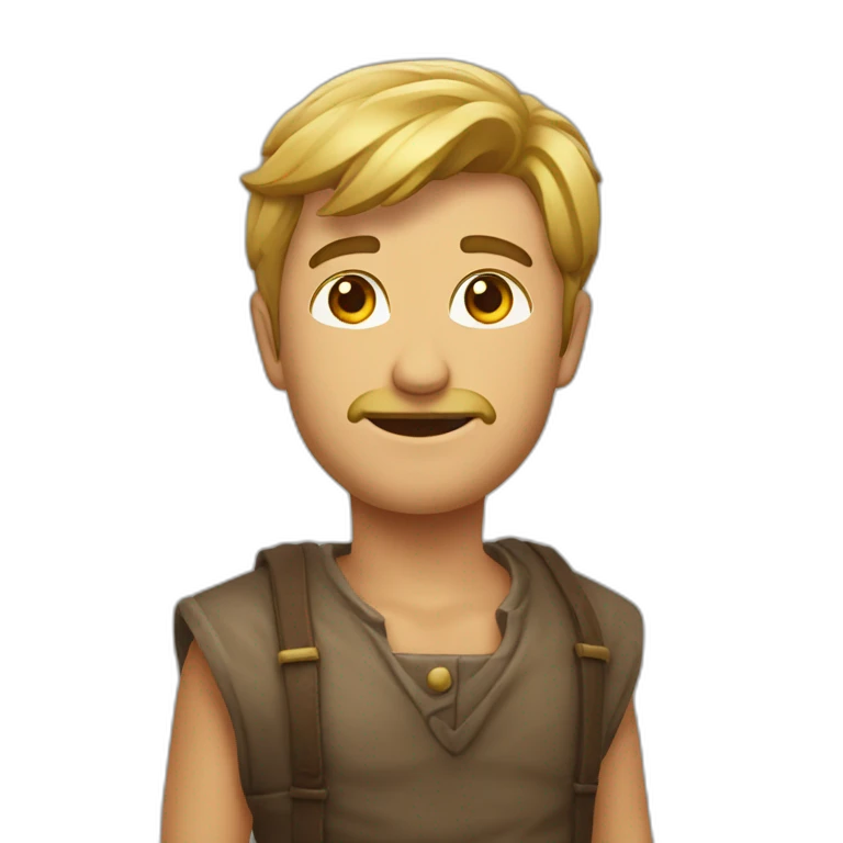 Homme qui fait un salut romain emoji