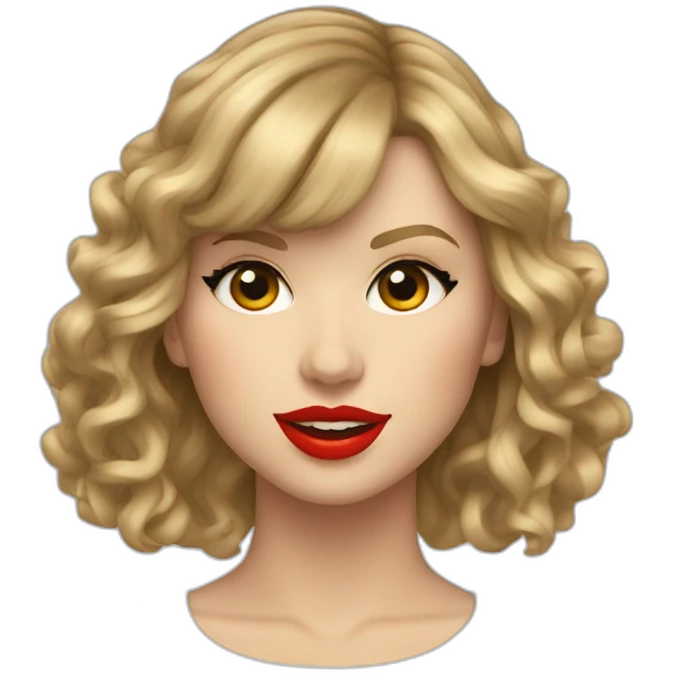TAYLOR SWIFT RED emoji
