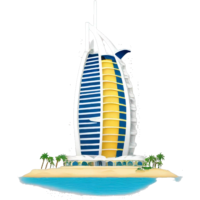 Burj al arab emoji