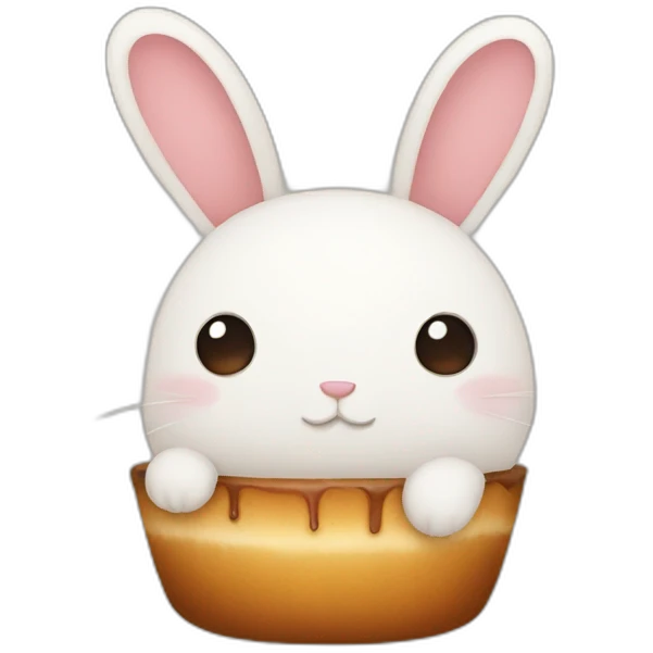 Bun and tea emoji