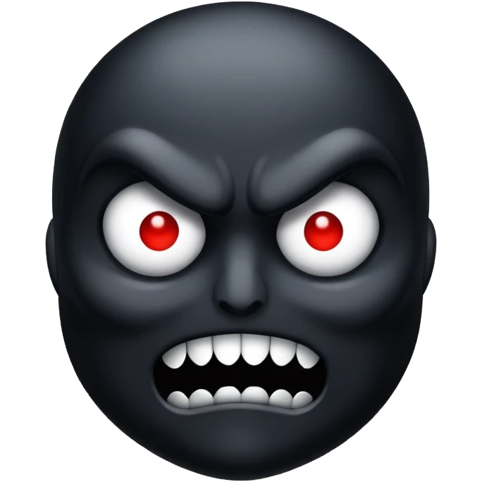 Evil emoji