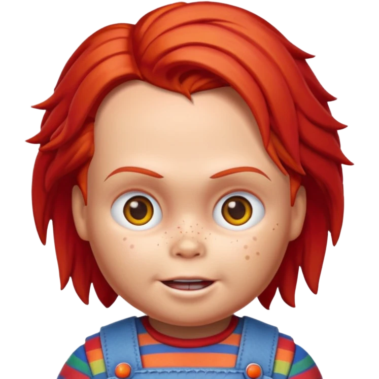 Un emojin de chuky emoji