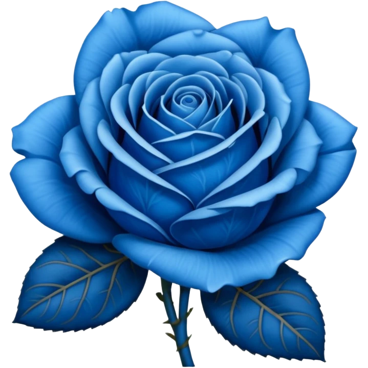 قلوب ورد ازرق emoji