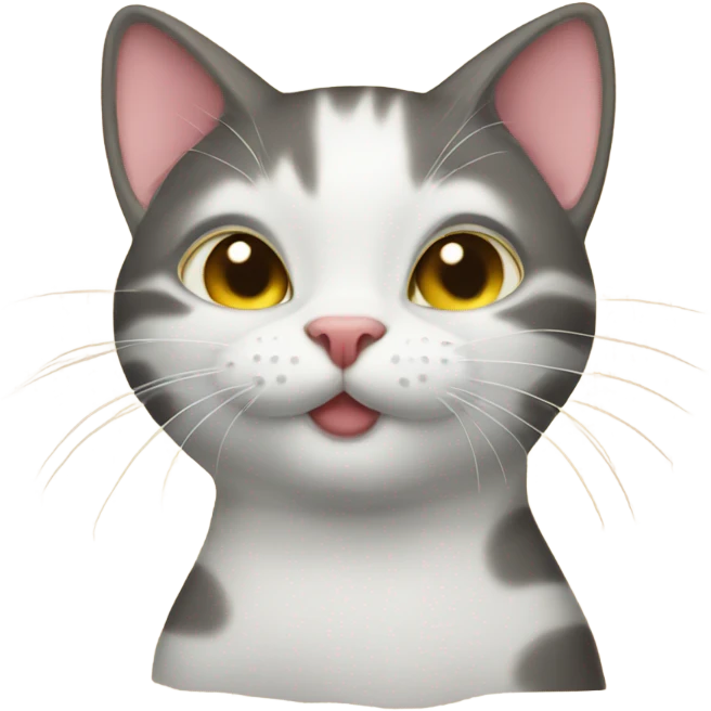 Cat kisses  emoji