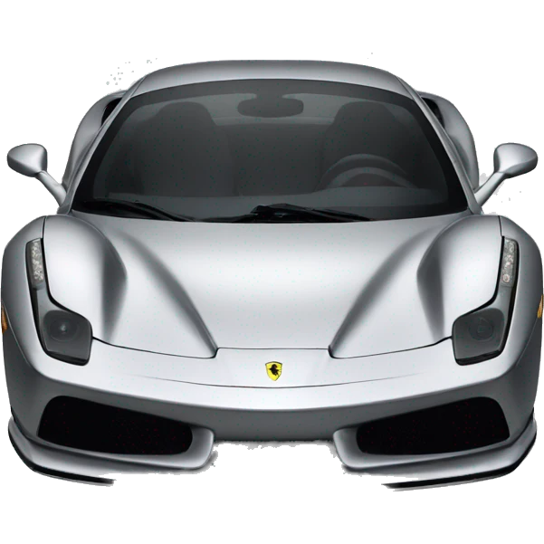 ferrari silver emoji