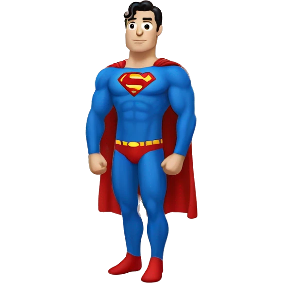 Superman In pajamask emoji