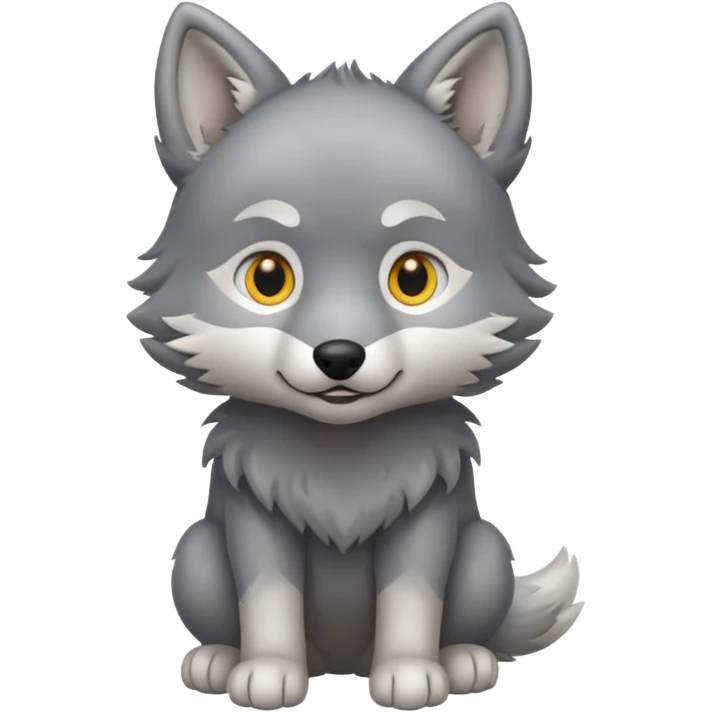 a full body of baby wolf 



















 emoji