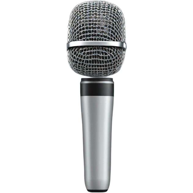 Microphone emoji