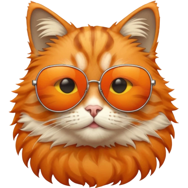 Cat wearing sunglasses emoji