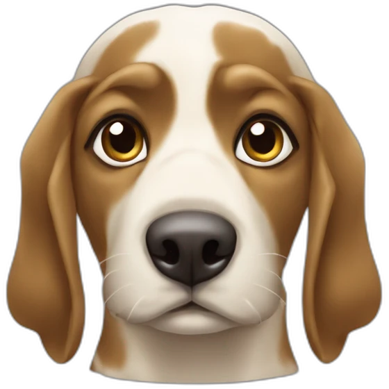 Une tortue et sur sont dos un chien emoji