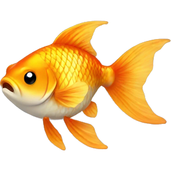 Gold fish  emoji