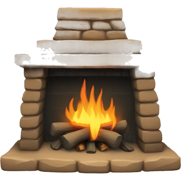 camp fireplace emoji