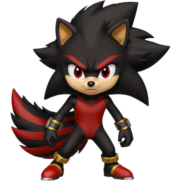 Sonic 3 deki Shadow emoji