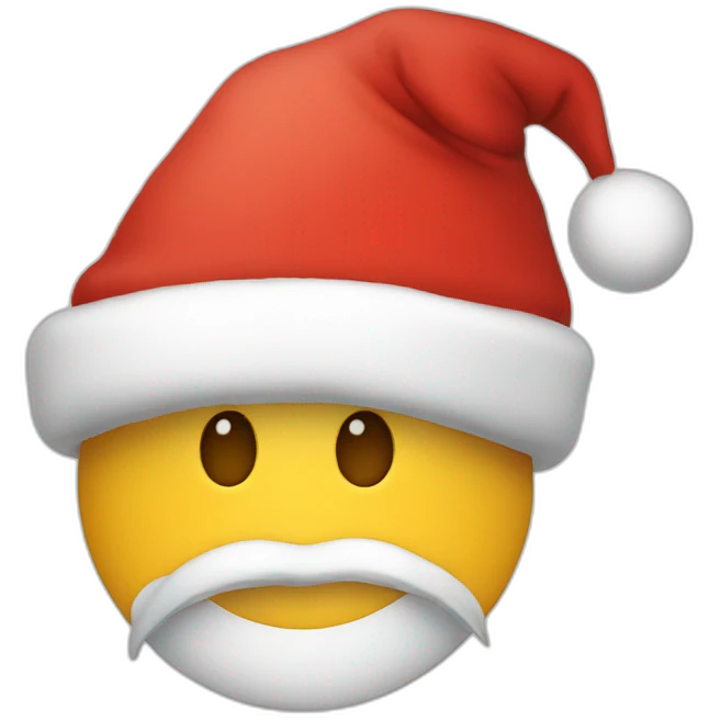 christmas hat emoji