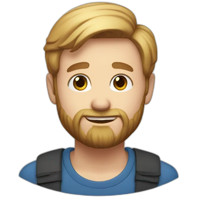 Linus Sebastian with Beard emoji
