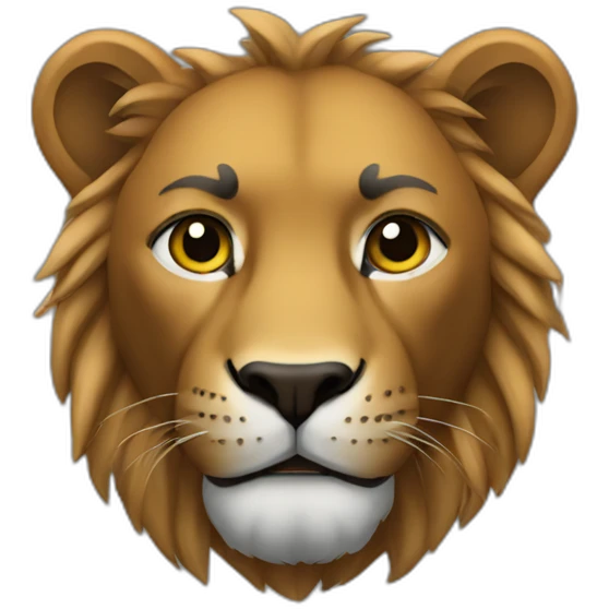 Black leon emoji
