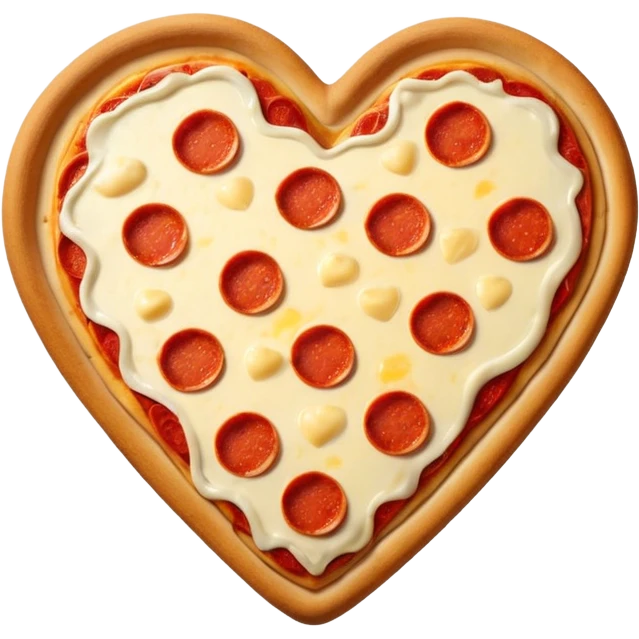 Pizza heart emoji