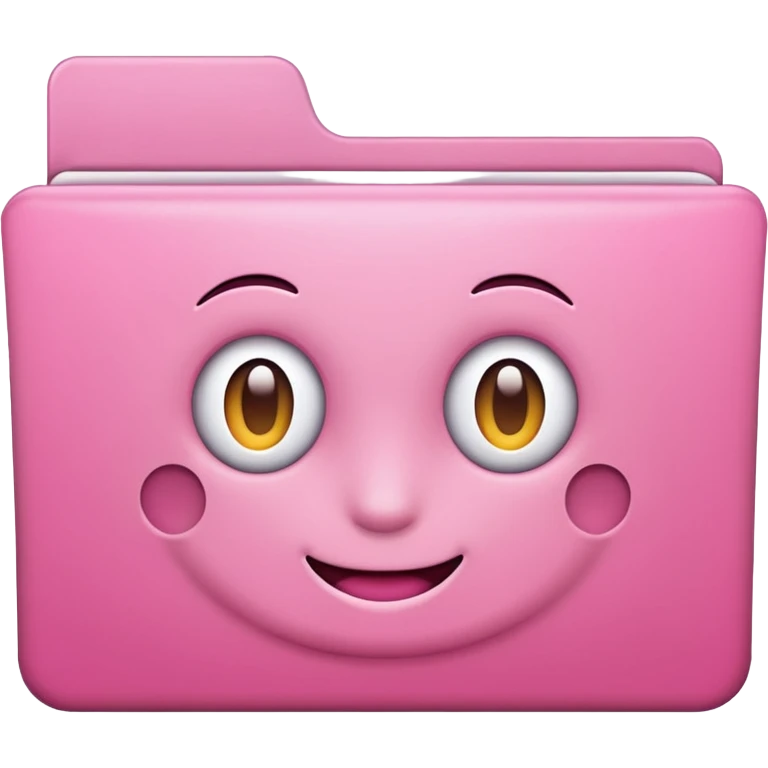 folder pink emoji