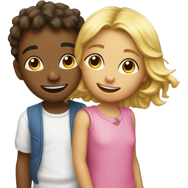 2 Enfants boulets  emoji