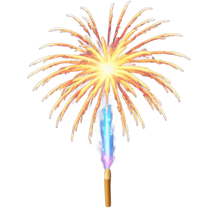 Fireworks emoji