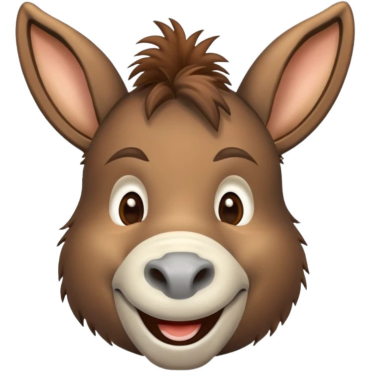 Shreks donkey emoji