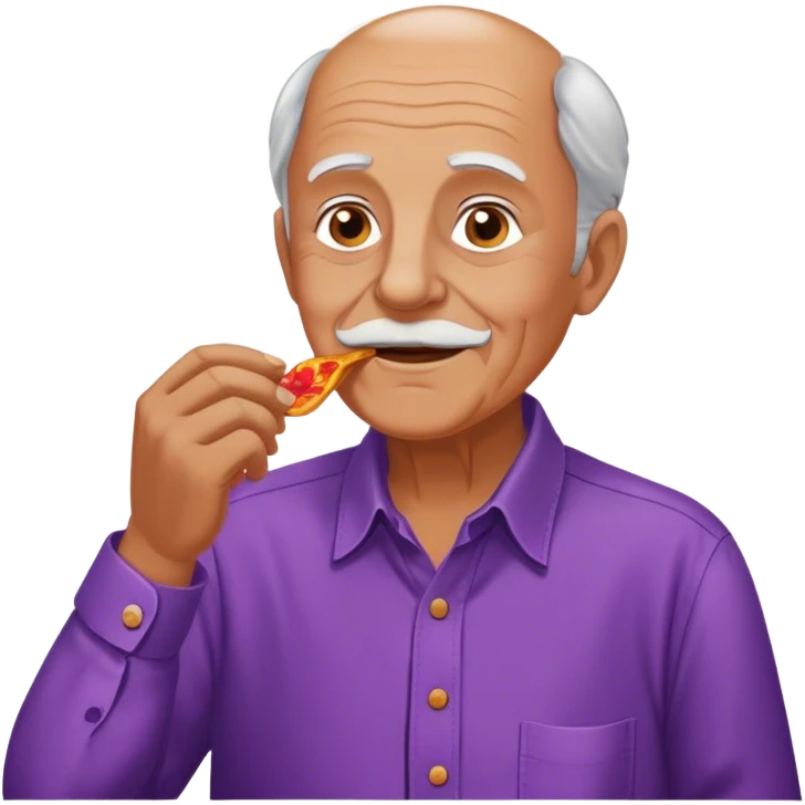 Grandpa’s gambling at a club eating Takis emoji
