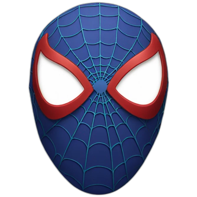 spiderman mask emoji