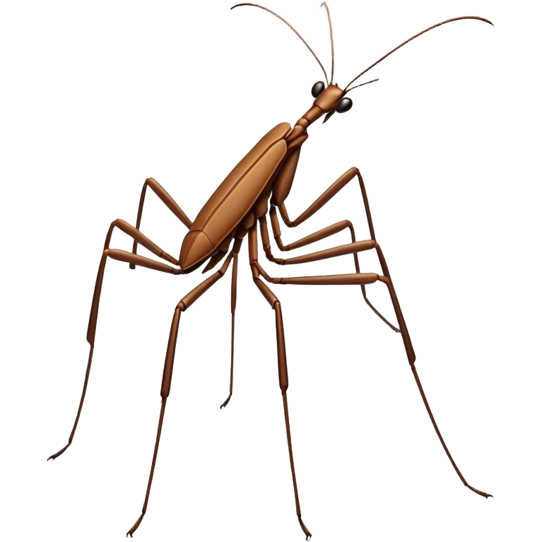 Walking stick bug emoji