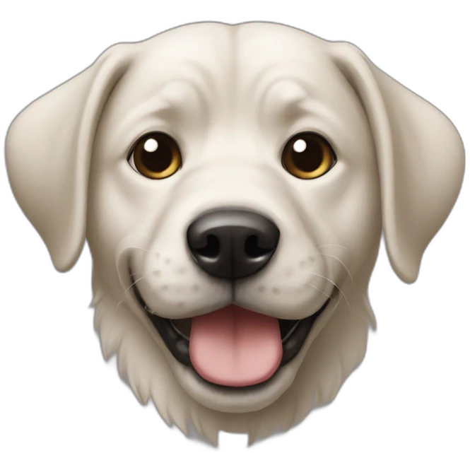 Chat qui ressemble à un chien emoji