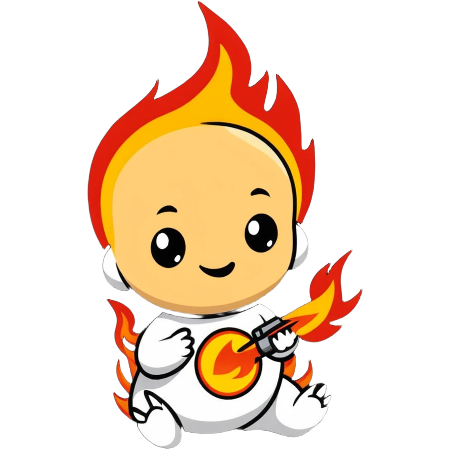 baby Jack Jack from The Incredibles with superpowers - on fire, laser eyes, and multiple forms emoji
