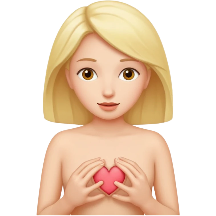 A woman’s vagina with fingers inside of it emoji