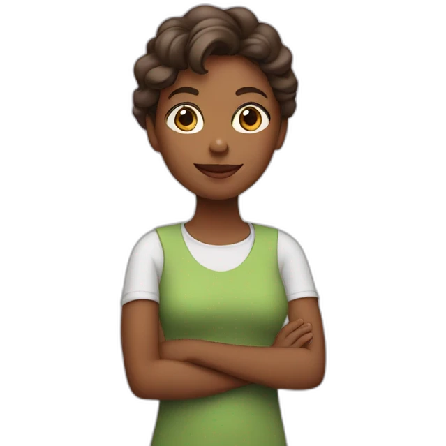 woman with childrens emoji