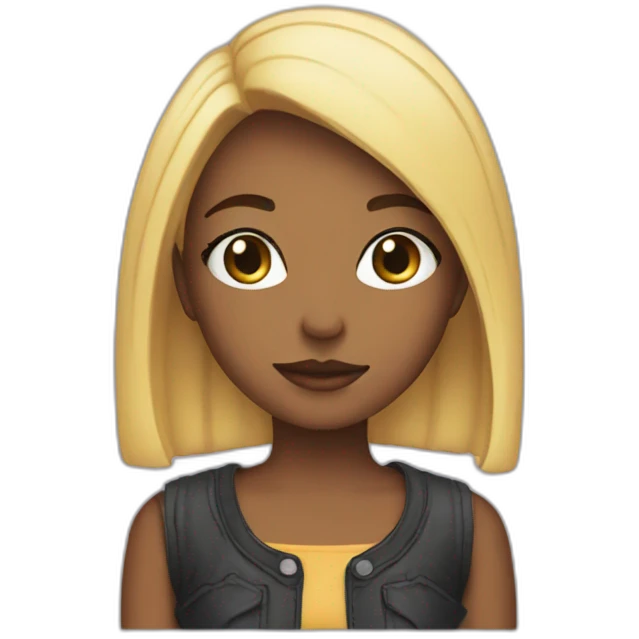 girl indie pop music emoji