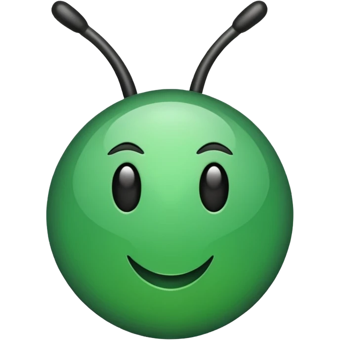 A tick sign with the background as blue emoji