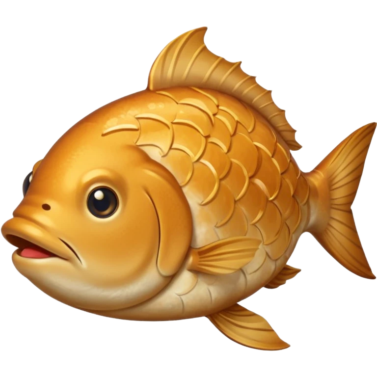 Fish-shaped bun emoji