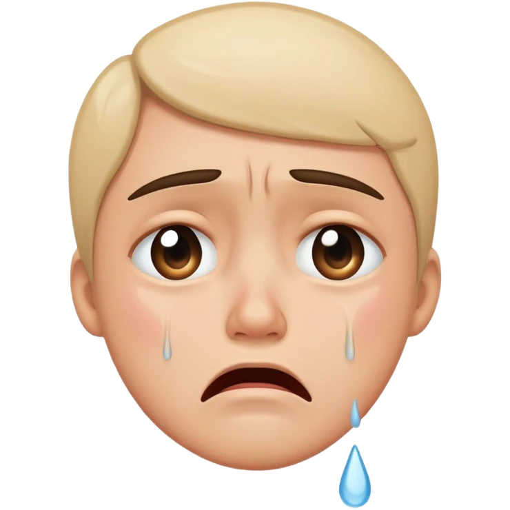 crying person  emoji