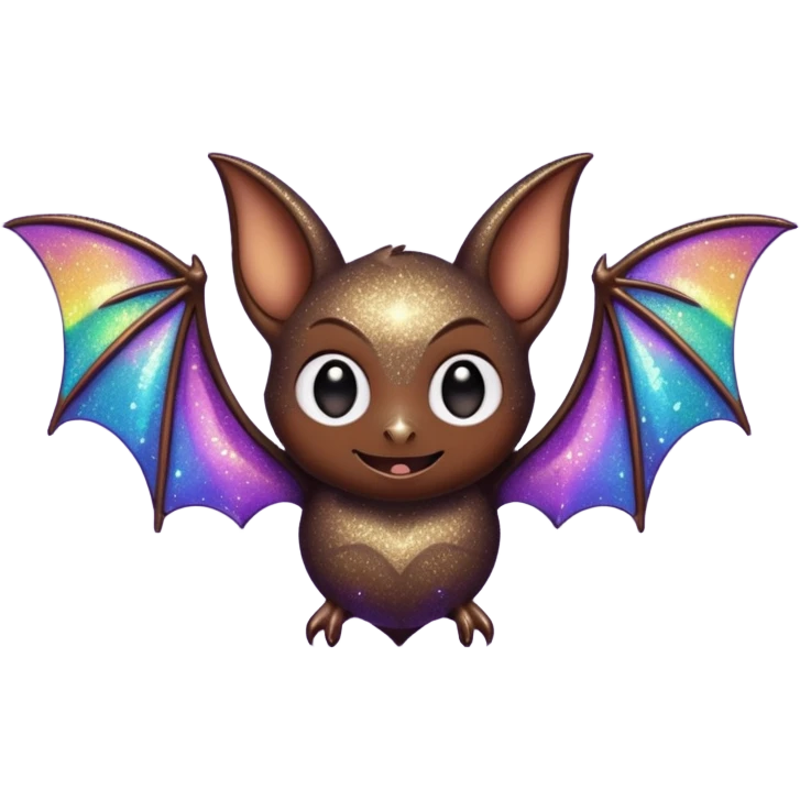 glitter bat emoji