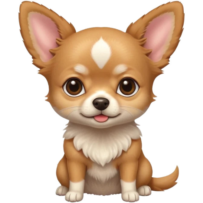 very cute chihuahua emoji
