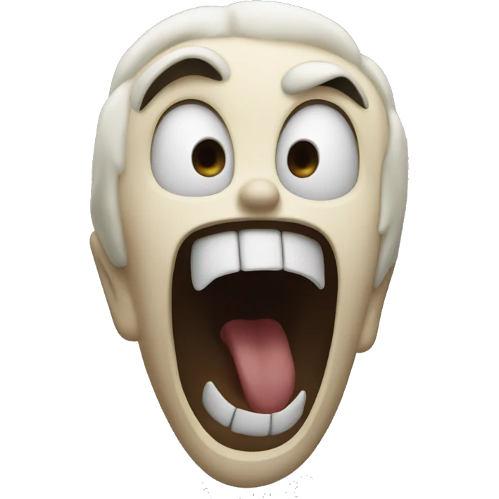 Scream emoji