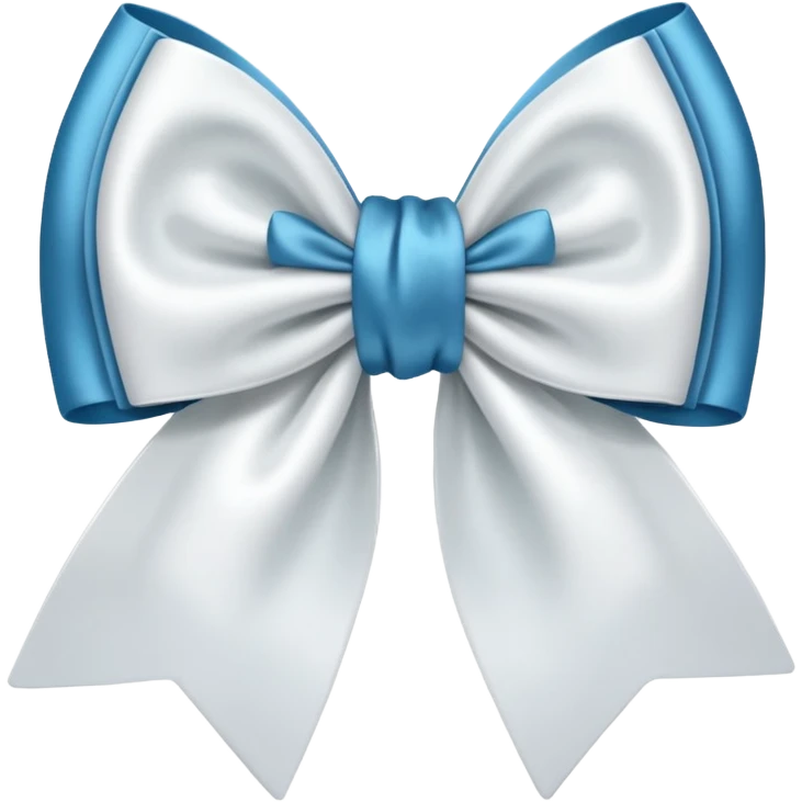 White bow emoji