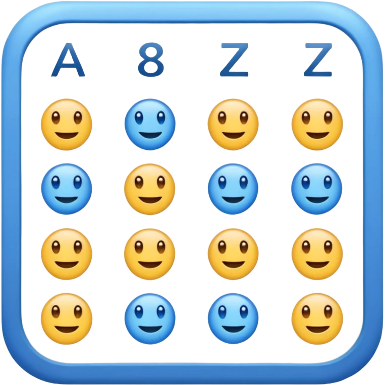 8 choices quiz emoji
