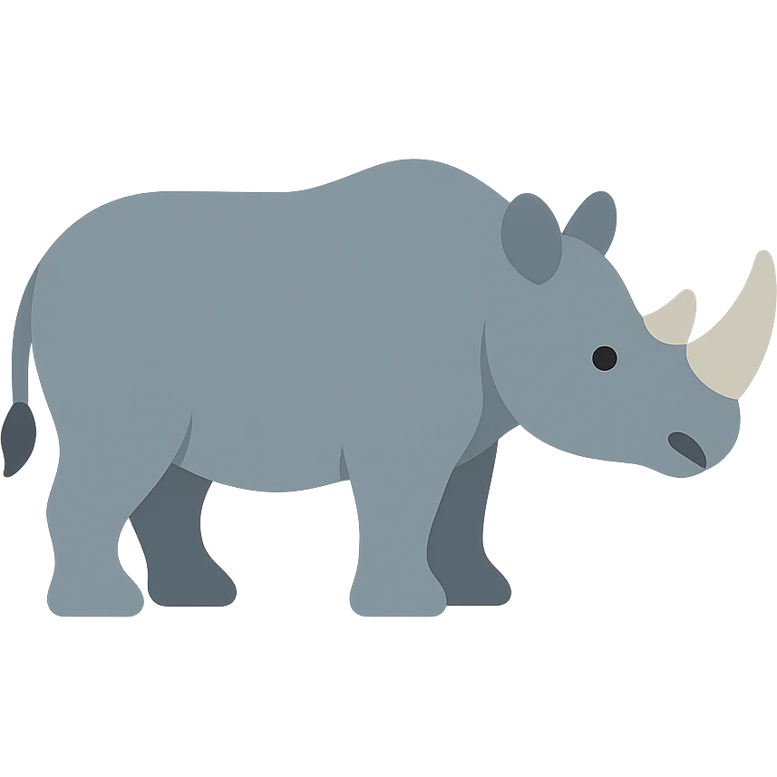 Rhinoceros emoji