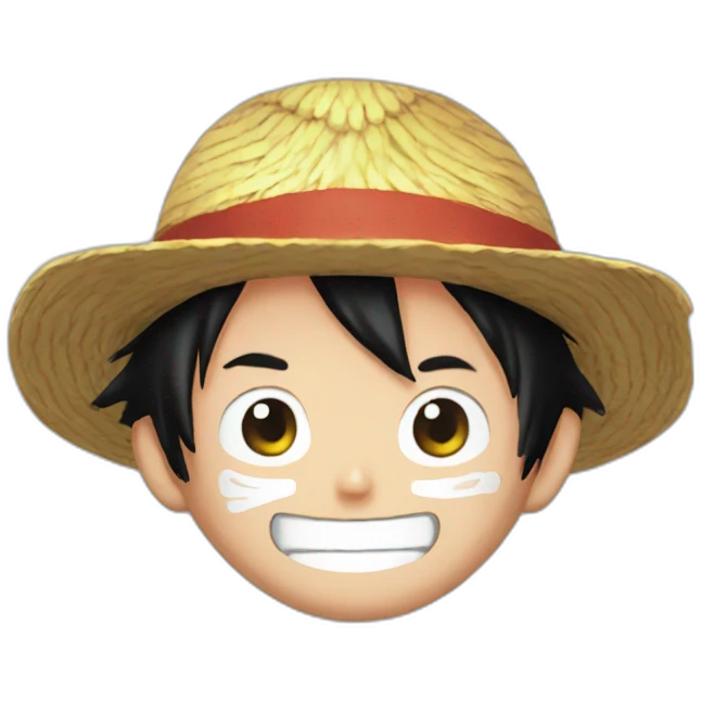 Luffy one piece emoji