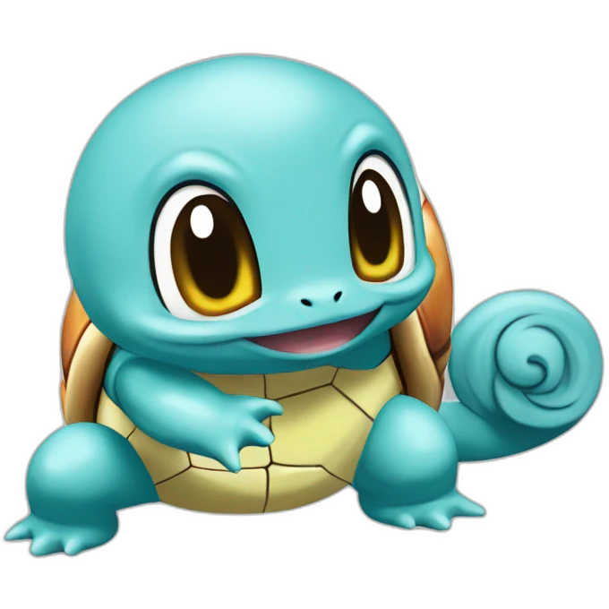Squirtle-spray emoji