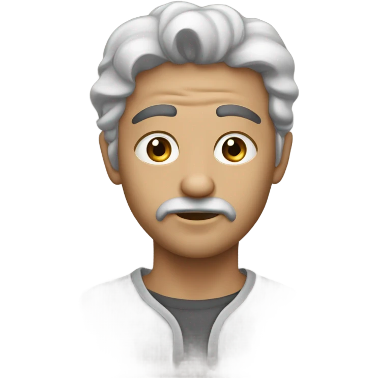 فيس يبكي وهو معصب ￼ emoji