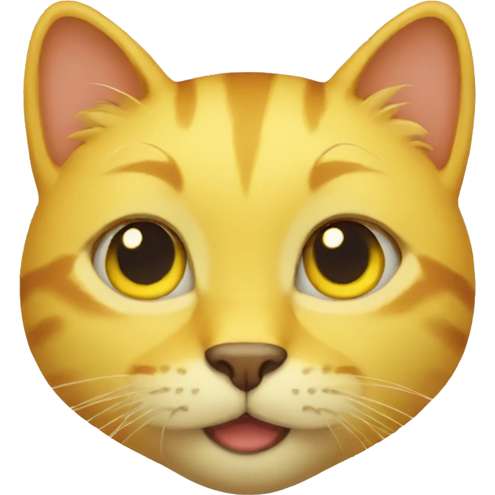 yellow cat emoji
