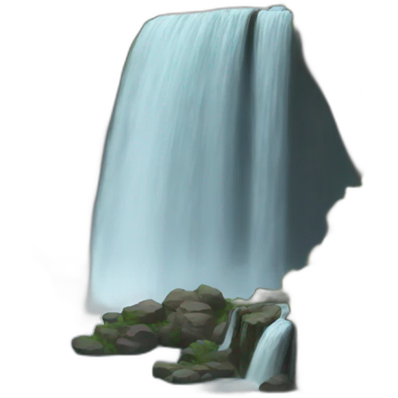 waterfall emoji